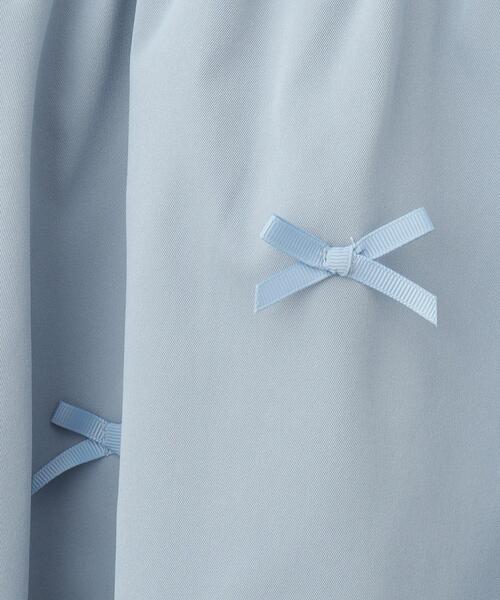 SHOO・LA・RUE（シューラルー）の「◆【110-140cm】ブロードリボンスカート（スカート・キッズ・ブラック/サックスブルー/ベージュ・12/11/14/13）」の10枚目の写真