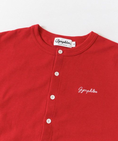 GYMPHLEX（ジムフレックス）の「GYMPHLEX　SHORT CREW NECK CARDIGAN（カーディガン/ボレロ・レディース・レッド/ホワイト系その他/グレー・14）」の9枚目の写真