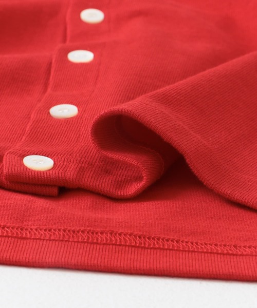 GYMPHLEX（ジムフレックス）の「GYMPHLEX　SHORT CREW NECK CARDIGAN（カーディガン/ボレロ・レディース・レッド/ホワイト系その他/グレー・14）」の11枚目の写真