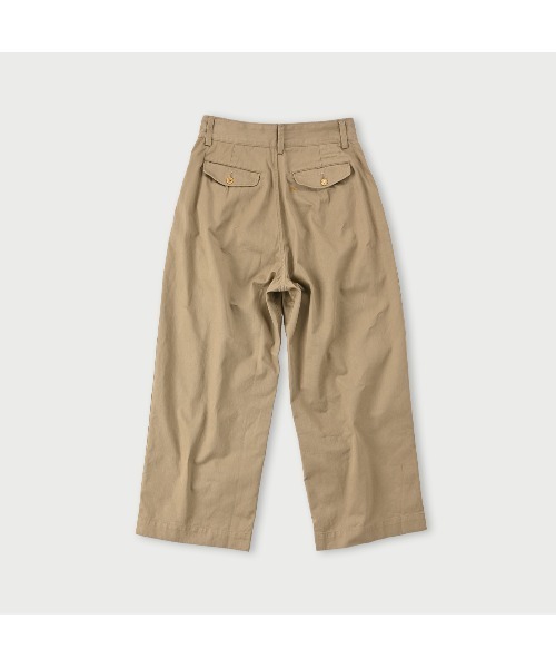 45R（フォーティファイブアール）の「おこめチノのシャルロットバギー（チノパンツ・レディース・ネイビー・SMALL/MEDIUM/LARGE）」の2枚目の写真