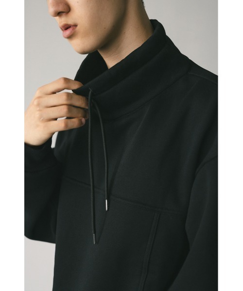 STYLEMIXER（スタイルミキサー）の「コンビネーションハイネックプルオーバー（スウェット・メンズ・ベージュ/ブラック・MEDIUM/LARGE）」の15枚目の写真