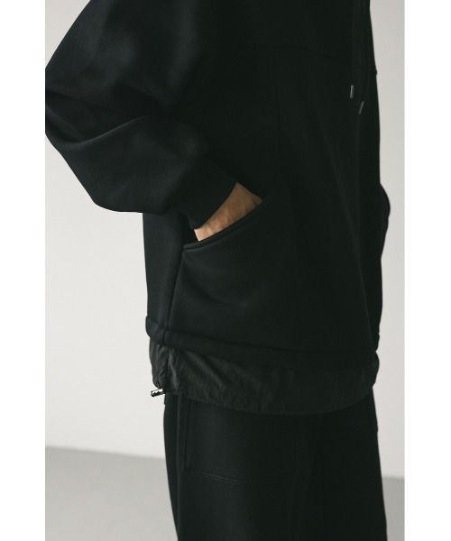 STYLEMIXER（スタイルミキサー）の「コンビネーションハイネックプルオーバー（スウェット・メンズ・ベージュ/ブラック・MEDIUM/LARGE）」の17枚目の写真