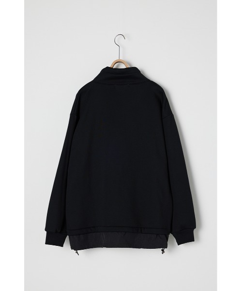 STYLEMIXER（スタイルミキサー）の「コンビネーションハイネックプルオーバー（スウェット・メンズ・ベージュ/ブラック・MEDIUM/LARGE）」の20枚目の写真