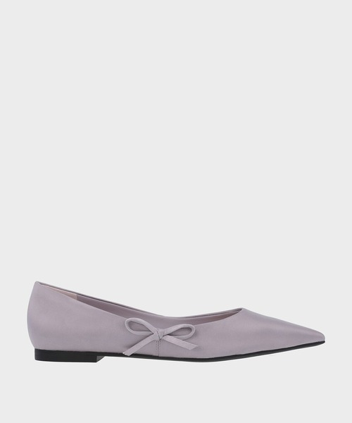 CHARLES & KEITH（チャールズ & キース）の「ボウ ポインテッドトゥフラット（バレエシューズ・レディース・ライラック/ブラック系その他2/オフホワイト・24.5cm/23.5cm/23cm/22.5cm/25.5cm/25cm）」の13枚目の写真