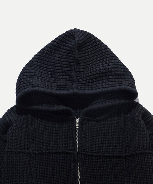 WHO'S WHO gallery(フーズフーギャラリー)の「ジップニットパーカー(パーカー・レディース・チャコールグレー/ブラック/アイボリー・FREE)」の16枚目の写真