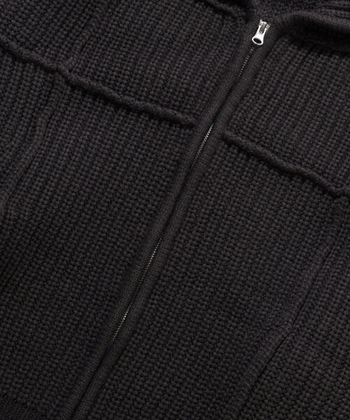 WHO'S WHO gallery(フーズフーギャラリー)の「ジップニットパーカー(パーカー・レディース・チャコールグレー/ブラック/アイボリー・FREE)」の17枚目の写真