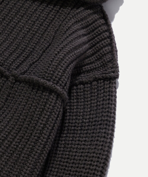 WHO'S WHO gallery(フーズフーギャラリー)の「ジップニットパーカー(パーカー・レディース・チャコールグレー/ブラック/アイボリー・FREE)」の18枚目の写真