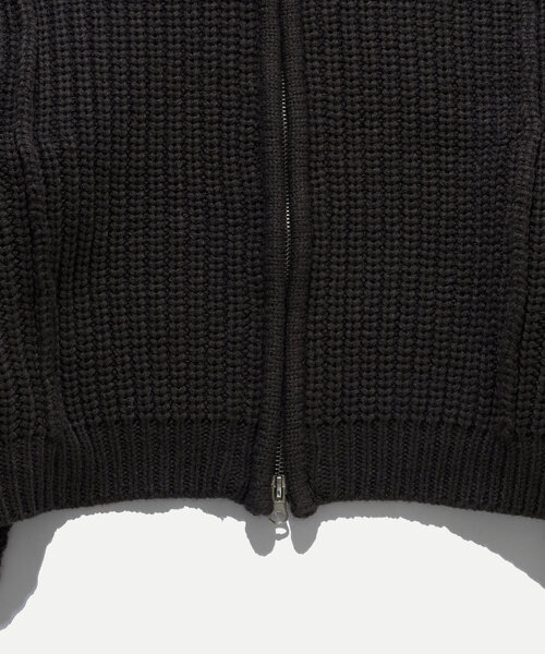 WHO'S WHO gallery(フーズフーギャラリー)の「ジップニットパーカー(パーカー・レディース・チャコールグレー/ブラック/アイボリー・FREE)」の19枚目の写真
