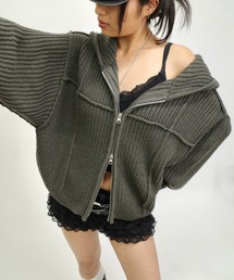 WHO'S WHO gallery | ジップニットパーカー(パーカー)