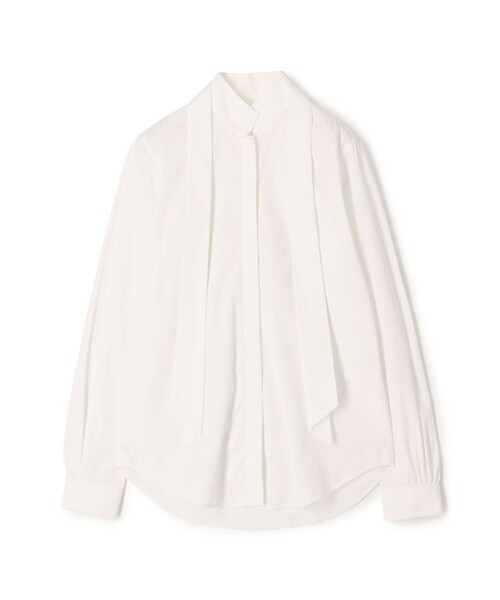 BOURRIENNE ParisX(ブリエンヌパリディス)の「BOURRIENNE ALTESSE コットンシャツ(シャツ/ブラウス・レディース・ホワイト・36)」の1枚目の写真
