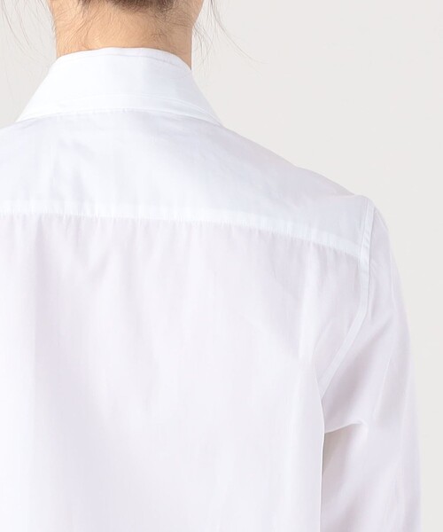 BOURRIENNE ParisX(ブリエンヌパリディス)の「BOURRIENNE ALTESSE コットンシャツ(シャツ/ブラウス・レディース・ホワイト・36)」の3枚目の写真