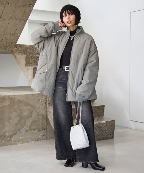 PAGEBOY（ページボーイ）の「ラインストーンBAG（ショルダーバッグ・レディース・ブロンズ/シルバー・FREE）」の5枚目の写真