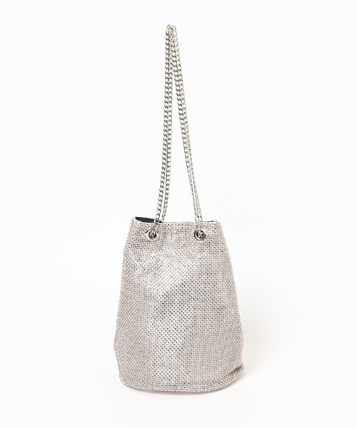 PAGEBOY（ページボーイ）の「ラインストーンBAG（ショルダーバッグ・レディース・ブロンズ/シルバー・FREE）」の10枚目の写真