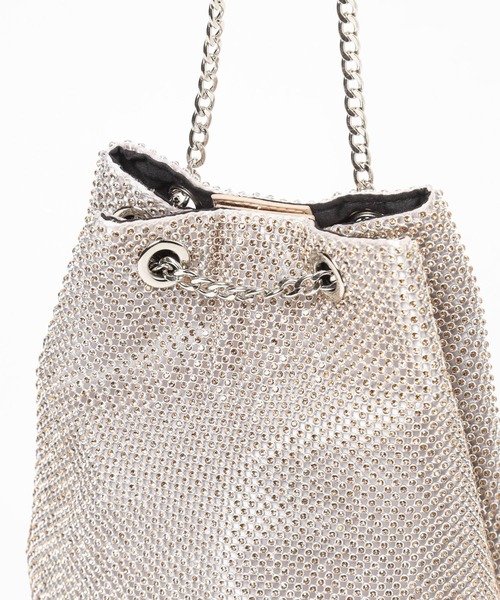 PAGEBOY（ページボーイ）の「ラインストーンBAG（ショルダーバッグ・レディース・ブロンズ/シルバー・FREE）」の15枚目の写真