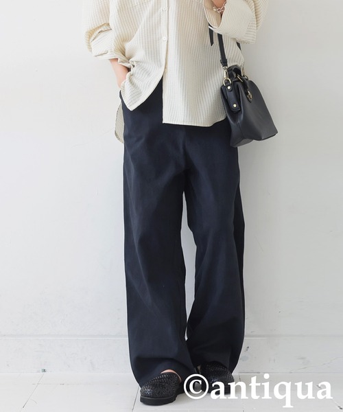 antiqua(アンティカ)の「ヴィンテージ風パンツ(その他パンツ・レディース・ブラック系その他/グレー系その他・MEDIUM/LARGE)」の15枚目の写真