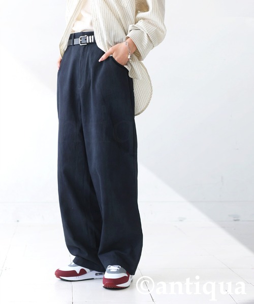 antiqua(アンティカ)の「ヴィンテージ風パンツ(その他パンツ・レディース・ブラック系その他/グレー系その他・MEDIUM/LARGE)」の16枚目の写真
