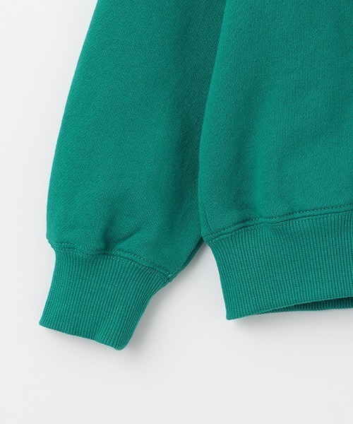 XLARGE KIDS（エクストララージキッズ）の「【人気商品再入荷】【直営店で取り扱い無し】ワンポイントゴリラトレーナー（スウェット・キッズ・ブラック/グリーン/トップグレー・100cm/110cm/120cm/130cm/140cm）」の8枚目の写真