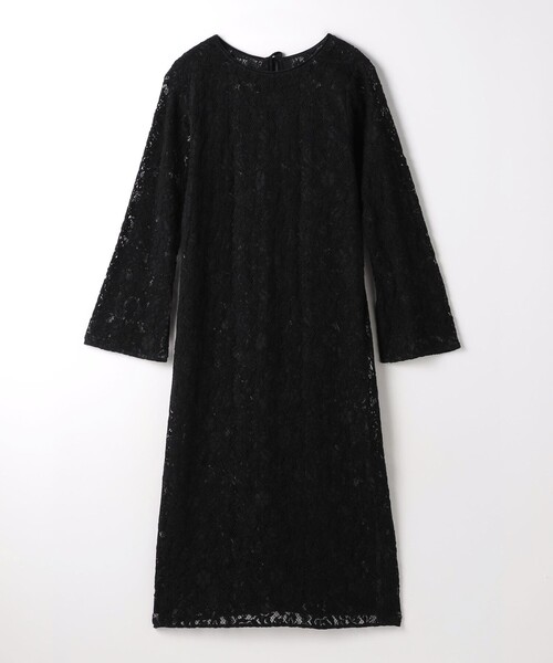 green label relaxing(グリーンレーベルリラクシング)の「レース ワンピース(ワンピース・レディース・ブラック/オフホワイト・FREE)」の18枚目の写真