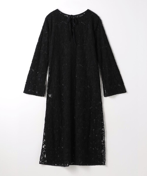 green label relaxing(グリーンレーベルリラクシング)の「レース ワンピース(ワンピース・レディース・ブラック/オフホワイト・FREE)」の19枚目の写真