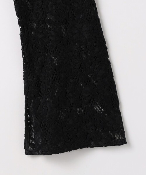 green label relaxing(グリーンレーベルリラクシング)の「レース ワンピース(ワンピース・レディース・ブラック/オフホワイト・FREE)」の21枚目の写真