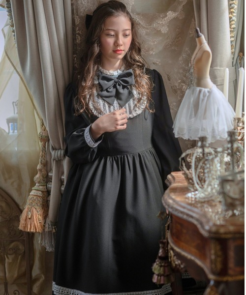 Catherine Cottage（キャサリンコテージ）の「マルグレーテワンピース　lady's（ワンピース・レディース・ブラック・M/L）」の8枚目の写真