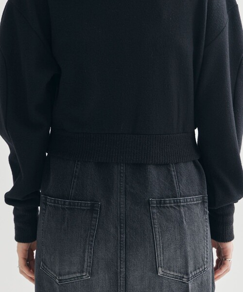 AKIKOAOKI/アキコアオキ】sailor TOP/フロントジップトップス