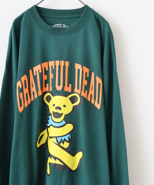Grateful Dead(グレイトフルデッド)の「Grateful Dead oversized sweatshirt / オーバーサイズスウェットトレーナー unisex(スウェット・メンズ・ネイビー/ブラック/杢グレー/ダークグリーン/オフホワイト/オートミール/チャコール/ベージュ・L/XL/M)」の7枚目の写真