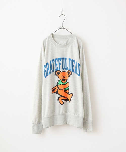 Grateful Dead(グレイトフルデッド)の「Grateful Dead oversized sweatshirt / オーバーサイズスウェットトレーナー unisex(スウェット・メンズ・ネイビー/ブラック/杢グレー/ダークグリーン/オフホワイト/オートミール/チャコール/ベージュ・L/XL/M)」の17枚目の写真