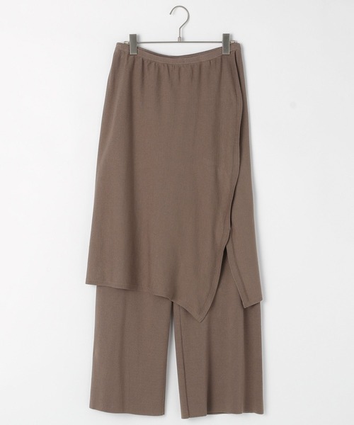 LEPSIM(レプシィム)の「12ゲージニットスカパン 133267(その他パンツ・レディース・ブラック/ブラウン・FREE)」の2枚目の写真