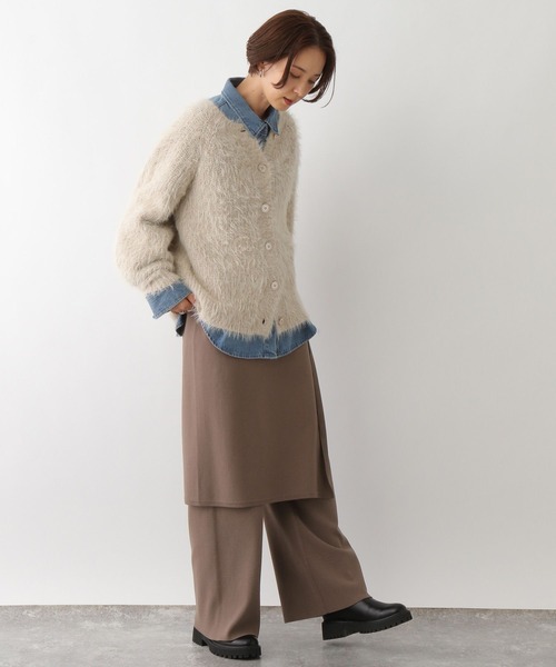 LEPSIM(レプシィム)の「12ゲージニットスカパン 133267(その他パンツ・レディース・ブラック/ブラウン・FREE)」の14枚目の写真