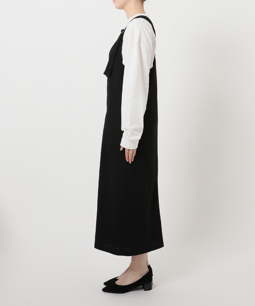 JOURNAL STANDARD relume（ジャーナルスタンダード　レリューム）の「《追加》ヘリンボンジャンパースカート（ワンピース・レディース・グレー/ブラック・38/36）」の18枚目の写真