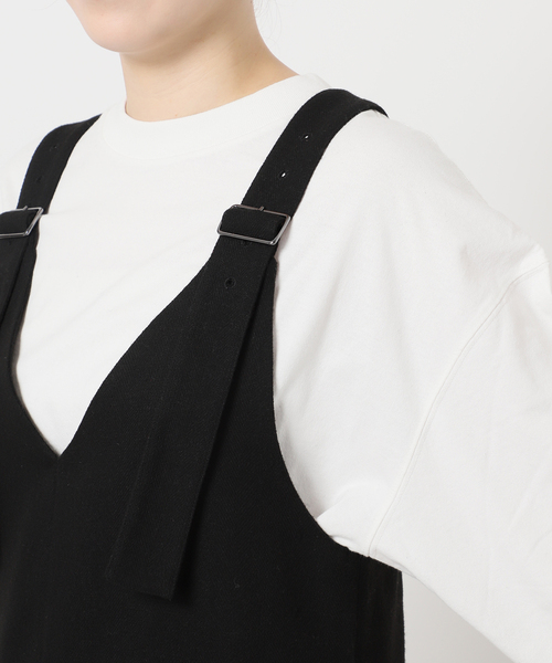 JOURNAL STANDARD relume（ジャーナルスタンダード　レリューム）の「《追加》ヘリンボンジャンパースカート（ワンピース・レディース・グレー/ブラック・38/36）」の22枚目の写真