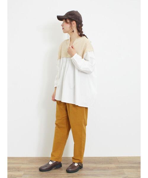 Samansa Mos2（サマンサ モスモス）の「ニットドッキングチュニック