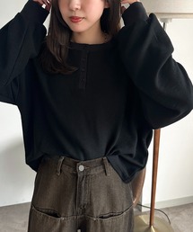 ヘンリーワッフルユルTOPS【ZOZOTOWN限定アイテム】