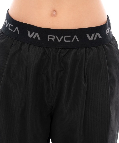 RVCA（ルーカ）の「RVCA レディース VA JACQUARD BAND EAS ロングパンツ/ルーカウエストロゴイージーパンツ（その他パンツ・レディース・ブラック/ホワイト・SMALL/MEDIUM）」の9枚目の写真