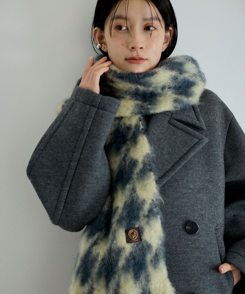 専用　マンタスエスカレイ　千鳥モヘヤストール 楽天市場】【ポイント10倍】 MANTAS EZCARAY マンタスエスカライ