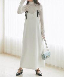 【5thLOVE】ベロアキャミワンピース
