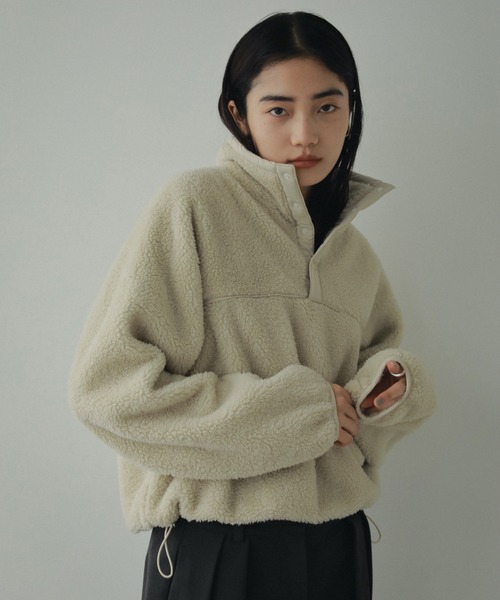 anuke（アンヌーク）の「Boa Blouson（ブルゾン）」 - WEAR