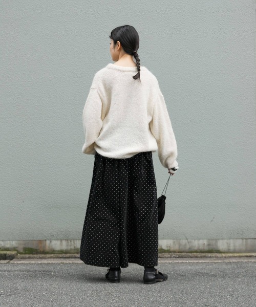 かぐれ　ドットコーデュロイワイドパンツ かぐれ（カグレ）の「ドットコーデュロイワイドパンツ（その他