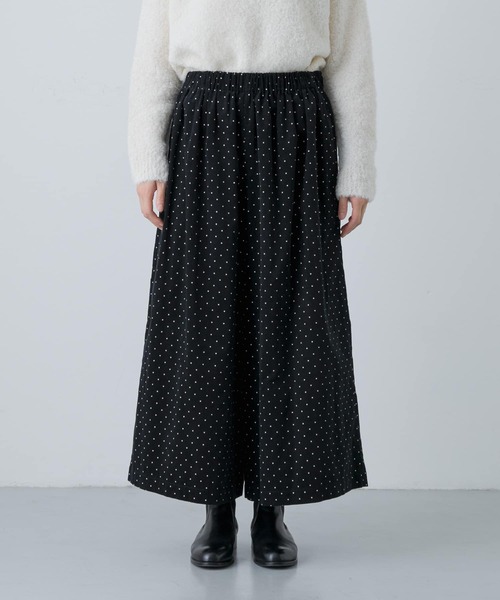 かぐれ（カグレ）の「ドットコーデュロイワイドパンツ（その他
