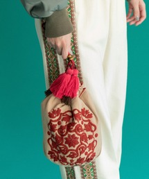 AMERICAN RAG CIE | LEIN 刺繍バッグ(ショルダーバッグ)