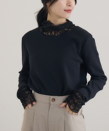 KATHARINE ROSS | 【KATHARINE ROSS】日本製 オーガニックボタニカルレースプルオーバー(Tシャツ/カットソー)