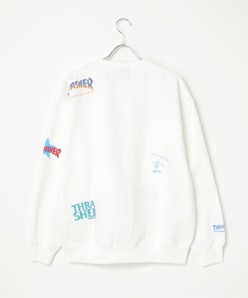 【セール】THRASHER スラッシャー 総柄スウェット（スウェット）｜THRASHER（スラッシャー）