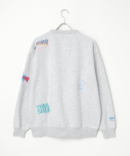 【セール】THRASHER スラッシャー 総柄スウェット（スウェット）｜THRASHER（スラッシャー）