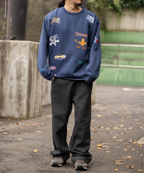 【セール】THRASHER スラッシャー 総柄スウェット（スウェット）｜THRASHER（スラッシャー）