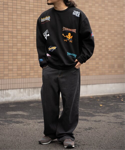 【セール】THRASHER スラッシャー 総柄スウェット（スウェット）｜THRASHER（スラッシャー）