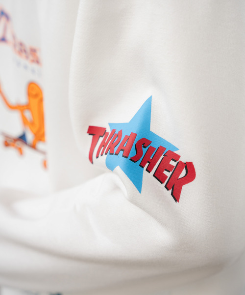 【セール】THRASHER スラッシャー 総柄スウェット（スウェット）｜THRASHER（スラッシャー）