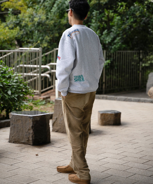 THRASHER(スラッシャー)の「THRASHER スラッシャー 総柄スウェット(スウェット・メンズ・ホワイト/ネイビー/グレー/ブラック・M/L)」の18枚目の写真