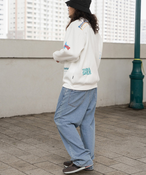 【セール】THRASHER スラッシャー 総柄スウェット（スウェット）｜THRASHER（スラッシャー）