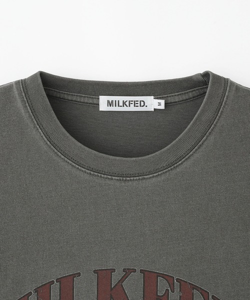 MILKFED.（ミルクフェド）の「PEGASUS VINTAGE STYLE WIDE S/S TEE（Tシャツ/カットソー・レディース・オフホワイト/アッシュ/チャコール・M/L）」の20枚目の写真